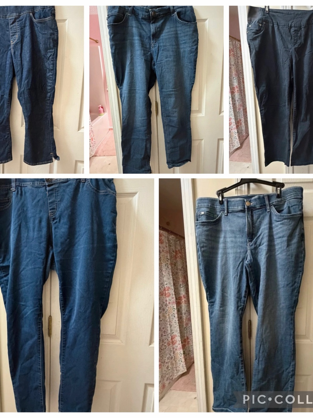Women’s Blue Denim Jeans Lot/Bundle 18